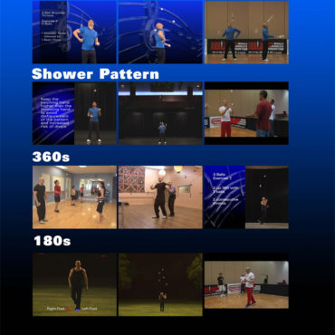 Etudes for Juggling: Shoulder Throws, Shower Pattern, 360s and 180s
