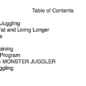 Table of Contents